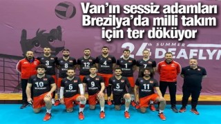 Van’ın sessiz adamları Brezilya’da milli takım için ter döküyor