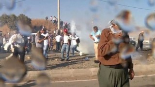 Cudi'ye yürümek isteyenler tazyikli su ve gaz bombaları ile engellendi