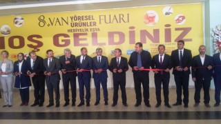 8. Van Yöresel Ürünler ve Hediyelik Eşya Fuarı kapılarını açtı