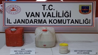 Van'da metamfetamin maddesi ele geçirildi