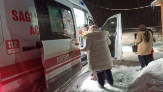Acil hastalara kar engeli