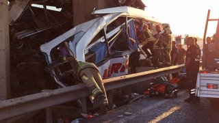 Ağrı otobüsü kaza geçirdi: 11 ölü, 24 yaralı