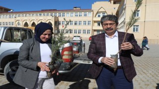 Tuşba Belediyesi, okullarda ağaçlandırma kampanyası başlattı