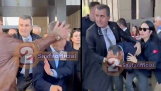 Özgür Özel, Sırrı Süreyya Önder töreni çıkışında saldırıya uğradı!