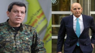 Barrack ile Mazlum Abdi bir araya geldi