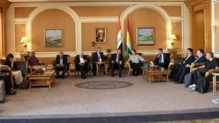 DEM Parti heyeti PKK’nin silah bırakma töreni için Erbil’de