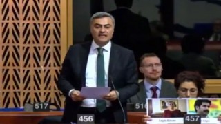 Abdullah Zeydan, Avrupa Konseyi Kongresi'nde konuştu; yerel yönetimlerin özerklik şartına Türkiye'nin koyduğu şerhe dikkat çekti