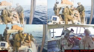 Türkiye savaş uçakları ve gemileri eşlik etmişti; İsrail, Küresel Sumud Filosu'na müdahale etti