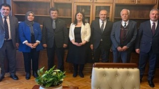 AKP ve DEM Parti Van milletvekilleri Meclis'te toplantı yaptı