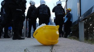 110 madenci gözaltına alındı