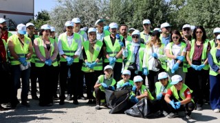 Edremit’te “Kolektif Emekle Temiz Kentler” kampanyası başladı