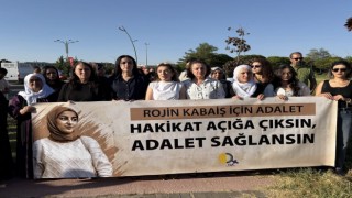 Rojin Kabaiş için adalet çağrısı: "Dosya etkin ve şeffaf yürütülmeli"