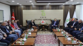DEM Parti ve Tuşba Belediyesi’nden VATBO’ya ziyaret
