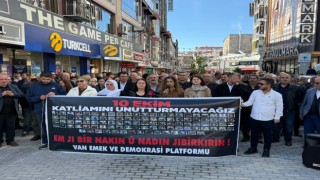 Van Emek ve Demokrasi Platformu: 10 Ekim’i unutmadık, unutturmayacağız