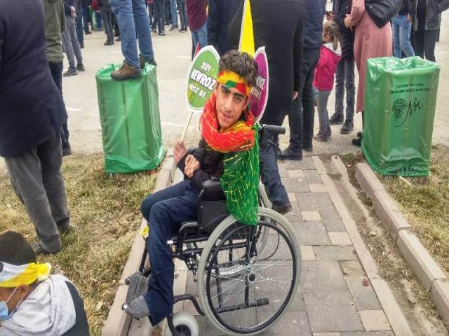 Van'da 21 Mart 2021 Newroz kutlaması